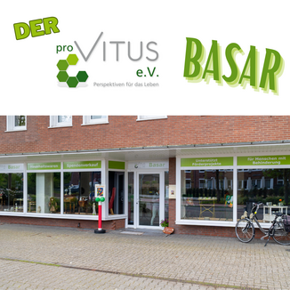 Link zur Unterseite des pro Vitus Basars (intern)